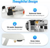 Air Compressor,1HP 10.57Gal, Oil-Fr-ee Air Compressor, 115PSI 750W Quiet Air Pump with All-Copper Motor, for Den-tal Lab Beauty Equipment