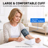 Blood Pressure Monitor, Upper Arm Blood Pressure Monitors for Home Use, Automatic Digital BP Machine, Adjustable Blood Pressure Cuff, High BP Monitor for 2 Users, Large LCD Display, Storage Bag