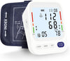 P PANACARE Upper Arm Blood Pressure Monitor – Large LCD Display BP Machine, 2-User 240 Memory, Irregular Heartbeat Detection, Wide Cuff 8.7"-20.5", Type-C Power