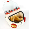 Two-Pen Sandblaster Machine, Dental Sandblasting Equipment with Led and Glass Window, Machine Dental Lab Sandblaster