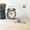 Mini Stainless Steel Waterproof Pill Organizer Small Portable Medicine Storage Box with Lid Travel Pocket Container for Daily Use