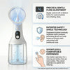 Ear Cleaner, Ear Cleaning Kit with 4 Pressure Modes, One-Piece Tank, Fective & Safe Gentle Ear Cleaner Irrigation Flushing System, Long-Lasting Battery Life (White)