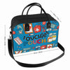 Large Capacity Travel Handbag with Zipper, Portable Nylon Crossbody Bag for Men Women Overnight Sports Gym Coastal | Portable, lightweight, durable