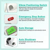 Automatic Upper Arm Blood Pressure Monitor for Home Use, One-Button Operation, with Auto-Fit Arm Barrel BP Machine Fits Multiple Arm Sizes 7.1''-16.5'' for 2 Users, Store 99 Readings