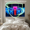 6 Pack Art Acoustic Panels Dental Health Dentist equipment clinic desk Decorative Sound Absorbing Wall Panels 72"x48" Noise Canceling Soundproof Padding Hospital Decor Clinic