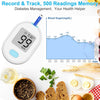 Blood Glucose Monitor Kit, Blood Sugar Testing kit with 50 Blood Sugar Test Strips, 50 Painless 33G Lancets, 1 Blood Glucose Meter, 1 Lancing Device, Medical Accuracy, 5-Second Results, No Coding & Auto Eject, Glucometer Kit for Diabetes Testing for Home/