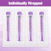 60ml Syringe with Cap, 60cc Plastic Syringes for Liquid, Feeding, Individually Wrapped 10 Pack