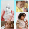 Nasal Aspirator for Baby, Baby Nose Sucker, Booger Sucker with Hand Pump, Baby Nasal Aspirator with Replaceable Silicone Tips, Anti-Backflow Design & Cleaning Brush (Translucent, Plus)