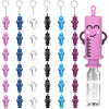 Tondiamo Ampoule Opener Keychain Bulk, Bottle Breaker Nurse Week Nursing Student Graduation Gifts for Nurses Doctor Medical CNA Accessories, Syringe-shaped Vial Breaker Tool for Clinicals