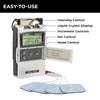 TENS 7000 Digital TENS Unit with Accessories - Muscle Stimulator Machine for Back Pain Relief, Sciatica, Neck, Nerve, Shoulder, Hip, Elbow, Muscle Pain Relief