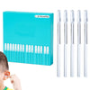 Earwax Removal Stick - Canal Cleaner, Piece Resin Tip Pack for Personal Hygiene, Washable Sticky Probe with Tapered Head, Audiology Tool, Reusable Picker for Bathrooms, Vanity and Toilets