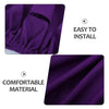 4pcs Protective Full Dental Chair Cover Doctor Seat Protector Elastic Protective Sleeve Headrest Backrest Protector Dentist Equipment Accessory Blue