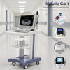 Mobile Ultrasound Trolley Cart with Wheels Equipment Organizer Trolley for Hospital Dental Clinics Beauty Salons