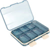 DOITOOL Portable Pill Organizer Case Weekly Medicine Storage Box Small Travel Pill Container with Lid Blue Compact Mobile Medication Holder for Daily Use