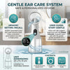 Clear Ease Ear Cleaner, Clearease Ear Wax Removal, Safe Ear Cleaning Device with 4 Pressure Modes & LED Display, USB Rechargeable Water Flushing System for Ear Wax Removal at Home