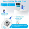 Blood Glucose Monitor Kit, Blood Sugar Testing kit with 50 Blood Sugar Test Strips, 50 Painless 33G Lancets, 1 Blood Glucose Meter, 1 Lancing Device, Medical Accuracy, 5-Second Results, No Coding & Auto Eject, Glucometer Kit for Diabetes Testing for Home/