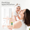 Digital Thermometer for Adults and Kids, Fast Reading Digital Thermometer with LED Display, Medical Grade Rechargeable Oral Thermometer for Adults with Portable Charging Case and Fever Alarm