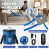 GALINAND Ice Machine for Knee After Surgery 2.0, Portable Cold Therapy Machine for Knee Replacement, Ice Therapy for Post Surgery, Cryotherapy System, Ice Compression Pack Wrap for Injuries Recovery