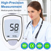 Blood Glucose Monitor, Glucometer Kit with 100 Strips and Lancets, Diabetic Testing Kit with Auto Eject, No Coding, Large Display for Seniors, Blood Sugar Testing Kit for Travel & Home Use