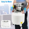 Air Compressor,1HP 10.57Gal, Oil-Fr-ee Air Compressor, 115PSI 750W Quiet Air Pump with All-Copper Motor, for Den-tal Lab Beauty Equipment