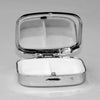 Square Round Pill Case Pirate Characters Pill Box Daily 2 Compartment Travel Pill Container for Pocket Purse Portable Medicine Cod Liver Oil Storage Box 2 Times a Day Pill Organizer