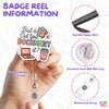 But Did You Document It Badge Reel Funny Sarcastic Snarky Coworker Office Work Humor Badge Holder with Retractable Clip for RN LPN MA Medical Worker Teacher Doctor Accessories Gifts 2 Inches