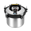 8L Steam Autoclave Sterilizer 110V Portable Pressure Sterilizer 1.2KW 304 Stainless Steel, Dental Medical Lab Sterilization Equipment with Temperature Control 126-129℃ for Lab Glassware Nail Tools