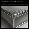 Medical 304 Stainless Steel Instrument Sterilization Basket, Mesh Perforated Baskets Sterilization Tray with Lid and Lock,Cleaning Washing Surgical Instruments Case,for Hospital,30 * 15 * 5cm