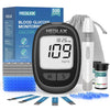 Medilax Blood Glucose Monitor Kit, Blood Sugar Testing Kit with 100 Test Strips & 100 Lancets, Glucometer and Lancing Device, No Coding, 500 Storage Glucose Monitor for Home Use Diabetes Testing