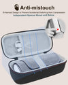 Hard Carrying Case for Withings BPM Connect Blood Pressure Monitor, Travel Storage Case for Withings Digital Blood Pressure Cuff Machine, BP Monitor Hard Shell, Black Case Only