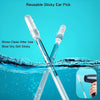 Earwax Removal Stick - Canal Cleaner, Piece Resin Tip Pack for Personal Hygiene, Washable Sticky Probe with Tapered Head, Audiology Tool, Reusable Picker for Bathrooms, Vanity and Toilets