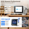 2026 New 3-in-1 Shockwave Therapy Machine + Ultrasound +Cold/Hot Therapy, Clinical-Grade All-in-One Rehabilitation Equipment for Plantar Fasciitis, Tendinitis, Vascular ED, 2 Year Protection