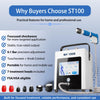 Shockwave Therapy Machine, Shockwave Therapy Device, FSA/HSA Eligible ESTW Machine, Shockwave Therapy Machine for Pain Relief Therapy, Hip Pain Relief, Portable Shockwave Machine