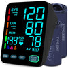 Blood Pressure Monitors for Home Use, Automatic Upper Arm Blood Pressure Monitor with Dual-Size bp Machine Cuffs (9–17" & 13–21"), Large LED Backlit Display with 3x199 Reading Memory White