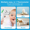 Thermometer for Adults,Kids and Baby,Forehead Thermometer,Medical Touchless Thermometer with LED Display,3 Color Fever Alarm, 2 in 1 Forehead & Object Mode