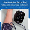 Monitor Digital Upper Arm Cuff - At Home Use Medical Device - Blood Pressure Monitor - Large Display Voice Memory - Sphygmomanometer Medical Equipments - FC-BP130