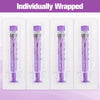 60ml Syringe with Cap, 60cc Plastic Syringes for Liquid, Feeding, Individually Wrapped 10 Pack