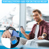 Belifu Dual Channel TENS EMS Unit 24 Modes Muscle Stimulator for Pain Relief Therapy, Electronic Pulse Massager Muscle Massager with 10 Pads, Dust-Proof Drawstring Storage Bag, Fastening Cable Ties