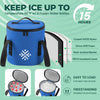 Ice Machine for Knee After Surgery w/Compression, Cold Therapy Machine for Hip Replacement, Cryo Cuff Wrap Pack for Shoulder Recovery, Cold Cooler Water System(Gray)