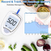 Blood Glucose Monitor, Glucometer Kit with 100 Strips and Lancets, Diabetic Testing Kit with Auto Eject, No Coding, Large Display for Seniors, Blood Sugar Testing Kit for Travel & Home Use