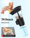 Yumika Ear Wax Removal Kit – Manual Ear Cleaner with Powerful Water Flow for Deep Clean & Soft Silicone Tip, Black