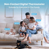 FDK Ear Thermometer for Adults and Kids, FSA Eligible Digital Accurate Ear and Forehead Thermometer Medical Grade with Fever Alarm, 1 Second Fast Reading LED Clear Display Silent Mode