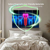 6 Pack Art Acoustic Panels Dental Health Dentist equipment clinic desk Decorative Sound Absorbing Wall Panels 72"x48" Noise Canceling Soundproof Padding Hospital Decor Clinic