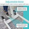 Vive Electric Patient Lift for Home Use with Sling - Portable, Adjustable Medical Patient Lift for Home Use - Electric Sit to Stand Chair for Elderly, Adults & Handicap - Person Floor Transfer Assist