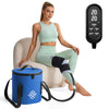 Ice Machine for Knee After Surgery w/Compression, Cold Therapy Machine for Hip Replacement, Cryo Cuff Wrap Pack for Shoulder Recovery, Cold Cooler Water System(Gray)