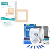 Blood Sugar Monitor Kit High Accuracy With Silicone Foam Dressing