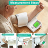 Automatic Upper Arm Blood Pressure Monitor for Home Use, One-Button Operation, with Auto-Fit Arm Barrel BP Machine Fits Multiple Arm Sizes 7.1''-16.5'' for 2 Users, Store 99 Readings