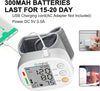KIKEANG Wrist Blood Pressure Monitor, Rechargeable Bp Cuff Wrist & Accurate 2x99 Data Large LCD Screen Display for Home/Trave/Office Use