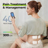 AUVON 3-in-1 TENS Unit Muscle Stimulator, EMS Massage Machine with 40 Intensities for Gradual Shoulder, Sciatica, Back Pain Relief, 24 Modes Rechargeable Electronic Pulse Massager with 12 TENS Pads