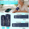 Blood Pressure Monitors for Home Use, Automatic Upper Arm Blood Pressure Monitor with Dual-Size bp Machine Cuffs (9–17" & 13–21"), Large LED Backlit Display with 3x199 Reading Memory White